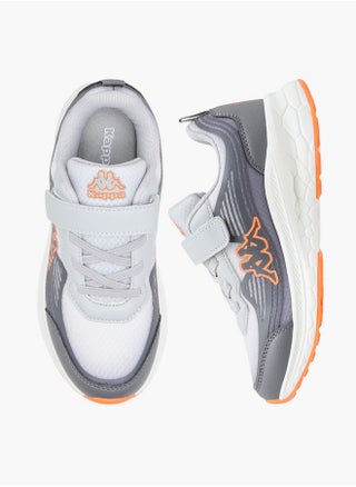 Boys' Logo Print Sports Shoes with Hook and Loop Closure - pzsku/Z56A0C8C41AFC46FD7F8FZ/45/1747820513/090bcb55-24d1-4048-a829-95959028b4e6