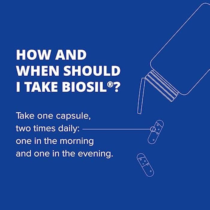 Biosil On Your Game - 60 Veggie Capsules, Pack of 2 - with Patented ch-OSA Complex - Increase Collagen Production for Joint Pain Relief, Flexibility & Range of Motion - GMO Free - 60-Day Supply - Image 5