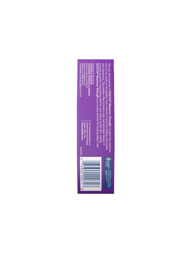 Desitin Maximum Strength Diaper Rash Paste 4 oz tube (Pack of 3)  - Image 3