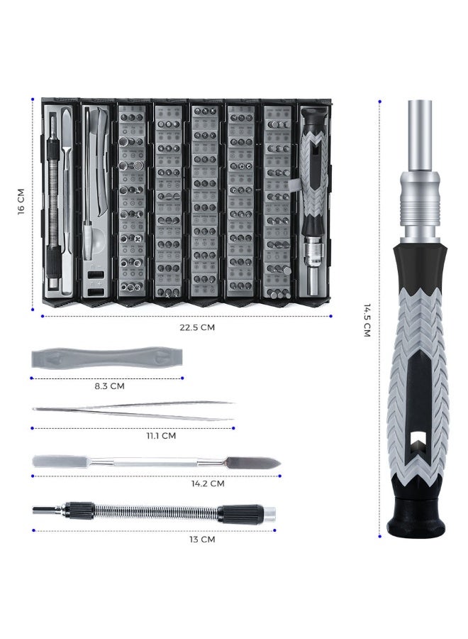 126 in 1 Precision Magnetic Screwdriver Set DIY Grade for Computer PC Mac-Book Laptop Tablet iPhone Xbox & Game Console Repairs - Image 2