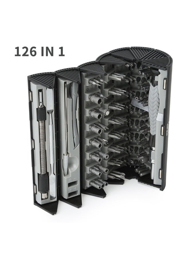 126 in 1 Precision Magnetic Screwdriver Set DIY Grade for Computer PC Mac-Book Laptop Tablet iPhone Xbox & Game Console Repairs - Image 4