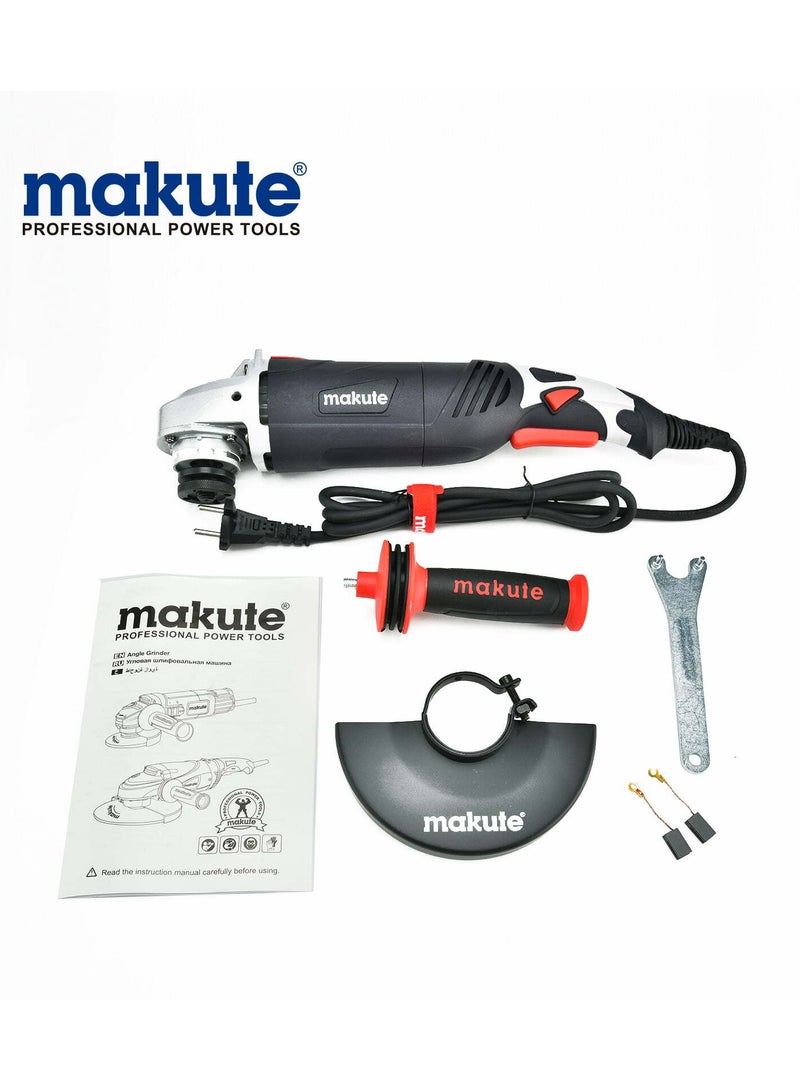 makute Angle Grinder industrial Rubber hand 5Inch 1400 watts - Image 5