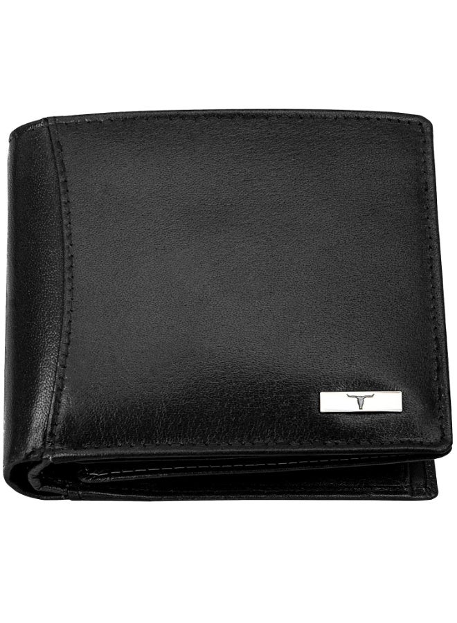 URBANFOREST URBAN FOREST Oliver Aniline Black Leather Wallet for Men - Image 4