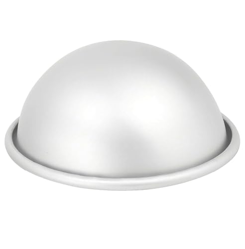 Kundalini 6inch Dome Cake Pan Aluminum Hemisphere 3D Sport Ball DIY Birthday Cake Pan - Image 1