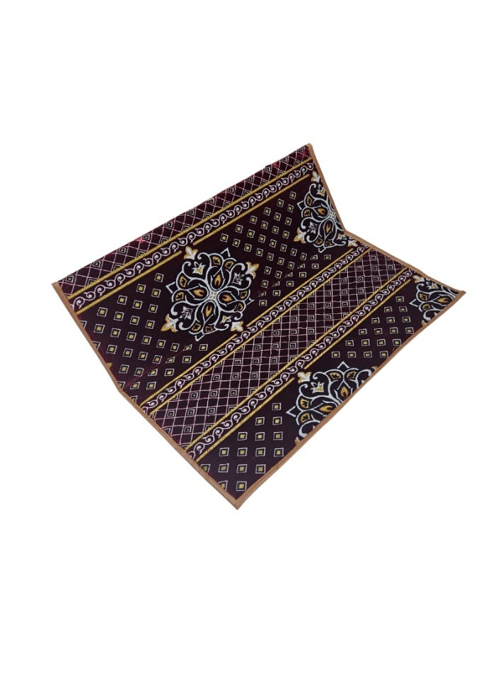 سمارت هوم مقعد أرضي قابل للطي مع مسند ظهر مقاوم للماء للسفر والنزهات والتخييم والحدائق - مقعد أرضي مريح (طول 60 سم × عرض 120 سم) وارتفاع مسند الظهر 40 سم - مثالي للجلوس والاسترخاء في الهواء الطلق - Image 4