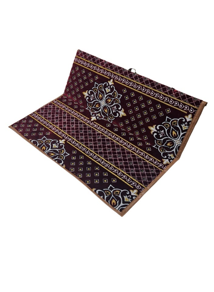 سمارت هوم مقعد أرضي قابل للطي مع مسند ظهر مقاوم للماء للسفر والنزهات والتخييم والحدائق - مقعد أرضي مريح (طول 60 سم × عرض 120 سم) وارتفاع مسند الظهر 40 سم - مثالي للجلوس والاسترخاء في الهواء الطلق - Image 5