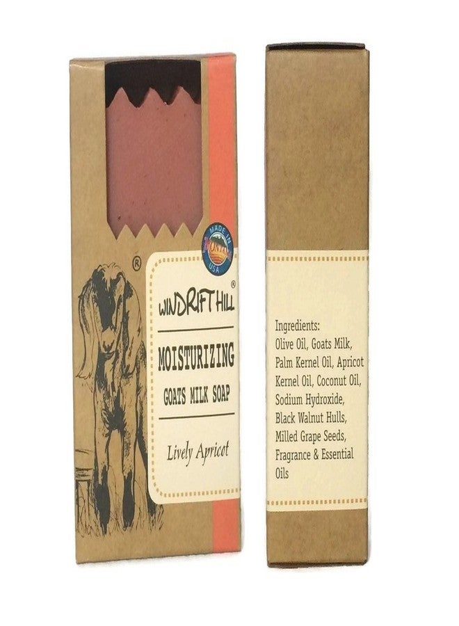 Windrift Hill Lively Aprocot Moisturizing Goats Milk Soap - Image 1