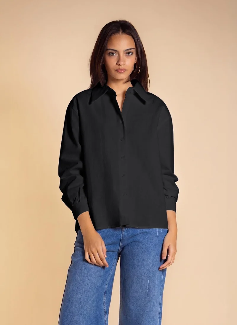 شايبس MIDWEIGHT COTTON SHIRT