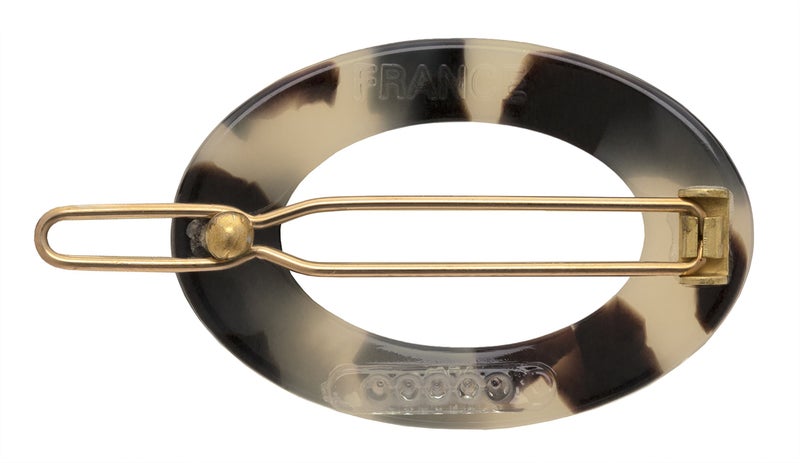 France Luxe New Cutout Oval Tige Boule Barrette - Ivory Tokyo - Image 2