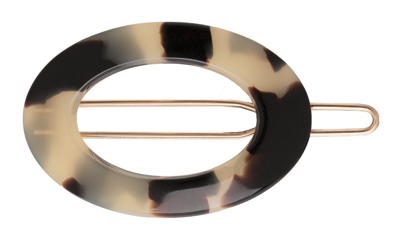 France Luxe New Cutout Oval Tige Boule Barrette - Ivory Tokyo - Image 1