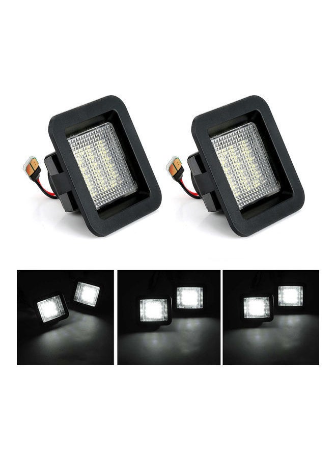 نيبمينينت قطعتان من مصباح LED لإضاءة لوحة ترخيص السيارة  - Image 2