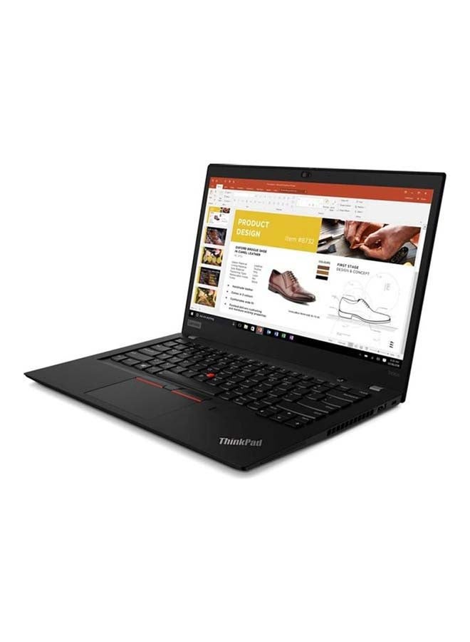 لينوفو لابتوب ثينك باد T490s بشاشة باللمس مقاس 14 بوصة بدقة عالية الوضوح، معالج كور  i7-8565U/ذاكرة رام 8 جيجابايت/محرك أقراص SSD سعة 512 جيجابايت/بطاقة رسومات إنتل بدقة فائقة الوضوح الإنجليزية/العربية أسود - Image 3