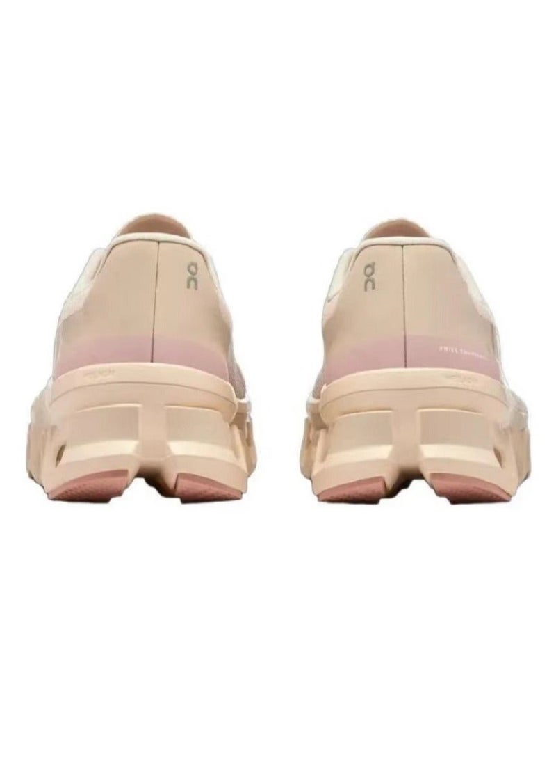 أون حذاء كاجوال ON Cloudmonster رمادي/وردي - Image 4