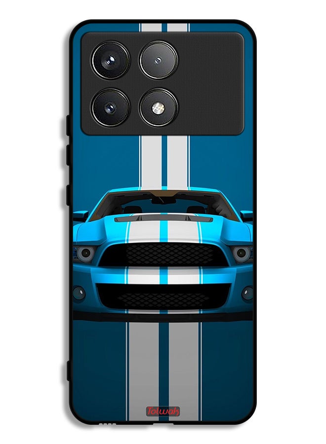 Tolwak Xiaomi Redmi K70 Pro Protective Case Cover Car Abstract Art - Image 1