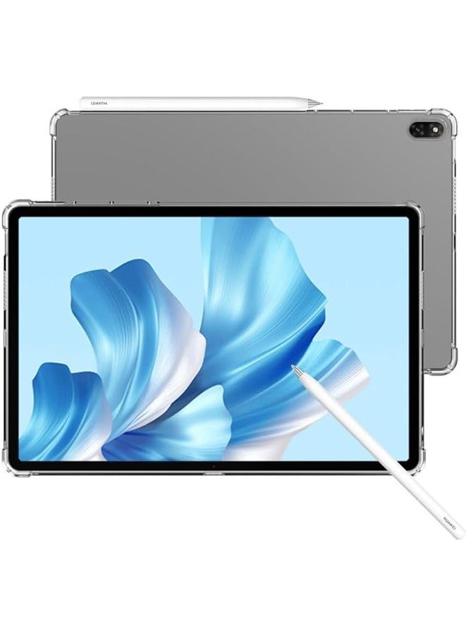 Case for Huawei MateBook E Go 12.35"(2023) Ultra Silm Soft Cover,Anti-Scratch Tablet Case-Transparent (Huawei MateBook E Go 12.35") - Image 3