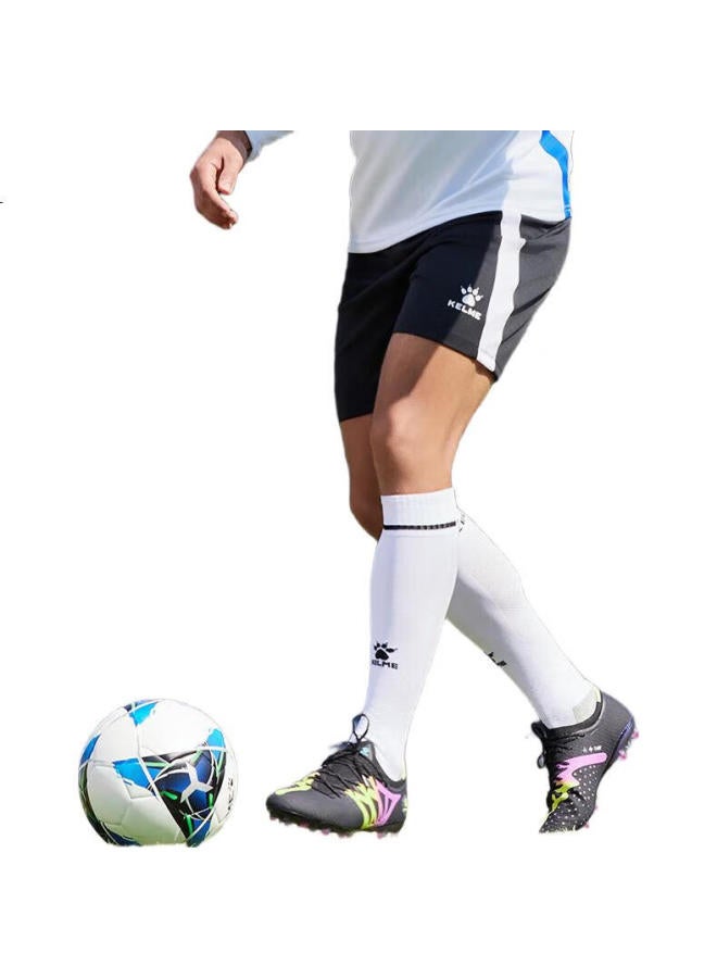 KELME شورتات رياضية صيفية للرجال لمباريات كرة القدم الاحترافية شورتات تدريبية سوداء XL - Image 2