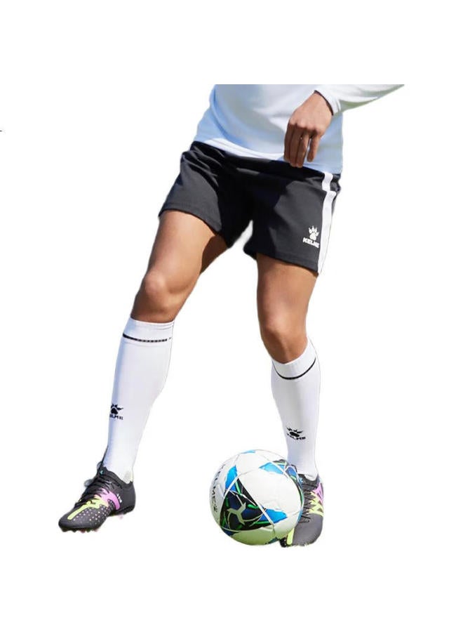 KELME شورتات رياضية صيفية للرجال لمباريات كرة القدم الاحترافية شورتات تدريبية سوداء XL - Image 1