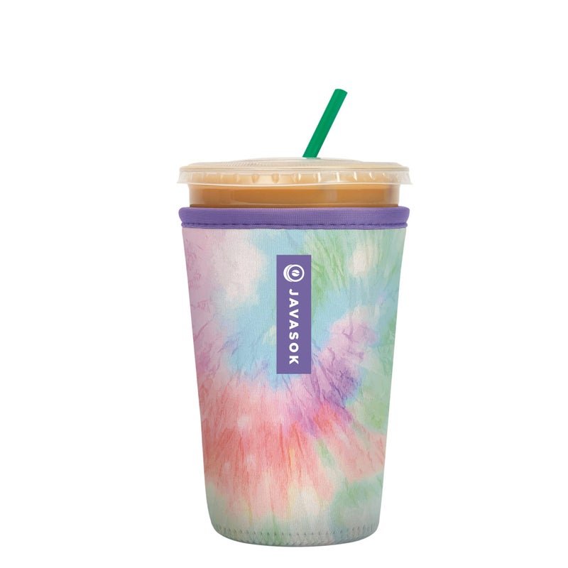 Sok It Sok It JavaSok Iced Coffee  Cold Soda Insulated Neoprene Cup Sleeve Daydreaming Medium 2228oz 