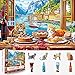 Blueforest Spring Cat Gathering 500 Piece Puzzles for Adults Challenging Art Special Shaped Jigsaw Puzzle for Gifts Party Games Family Fun 23 X 15 Dust Free Puzzles - Image 2