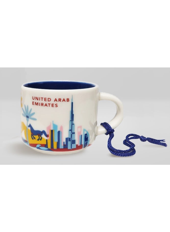 Starbucks فنجان ديميتاس الصغير القابل للجمع من ستاربكس YAH الإمارات العربية المتحدة - 2 أونصة (59 مل) - Image 1