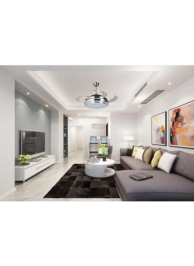 SUN SHINE - Modern Ceiling Fan with Light and Remote Control 6500k - Image 1