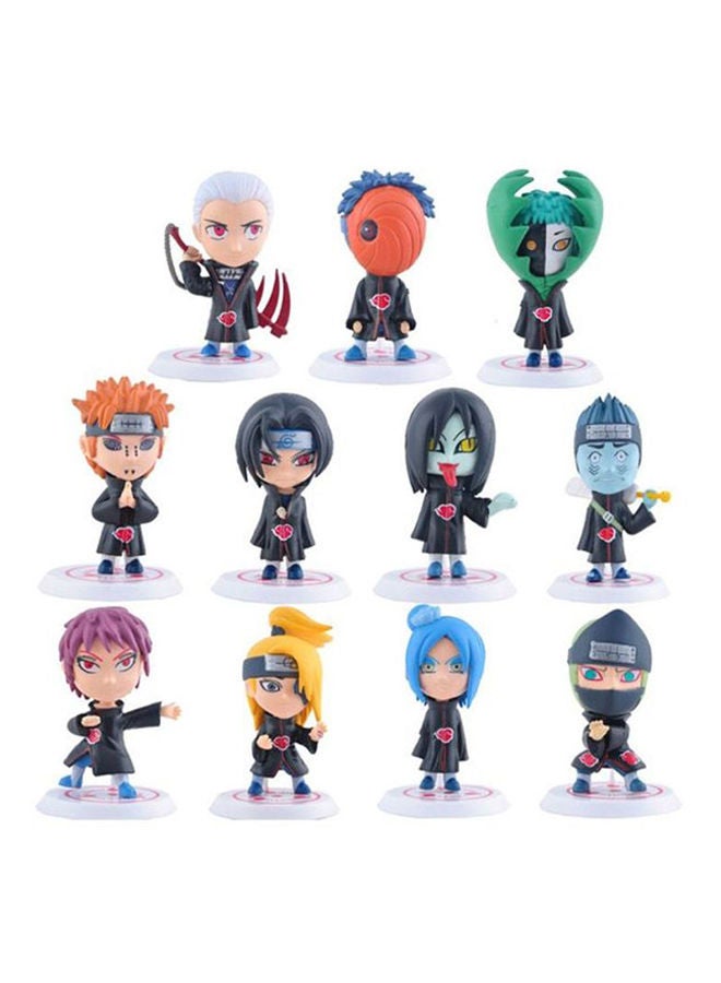 11-Piece Stylish Mini Model Of Naruto - Image 1
