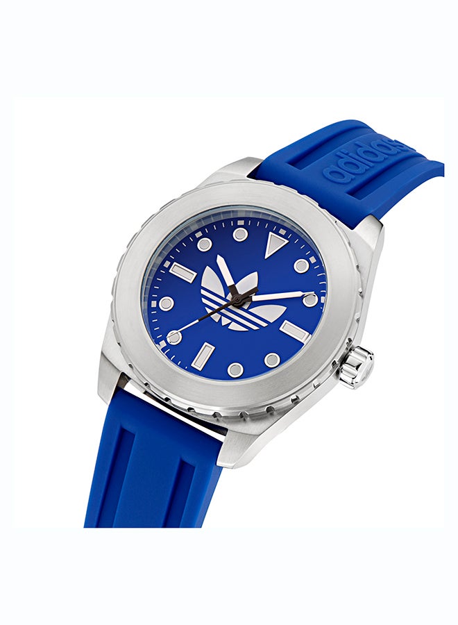 Adidas Uni Discoverer One Blu Dl Ss Cs 44 Mm Qtz Blu Sil Ss25 - Image 5