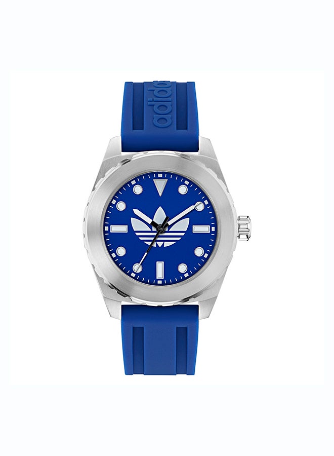Adidas Uni Discoverer One Blu Dl Ss Cs 44 Mm Qtz Blu Sil Ss25 - Image 1