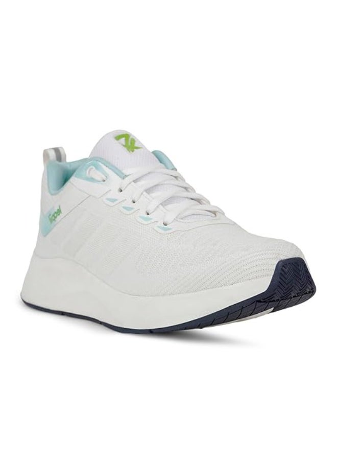 Liberty Leap7x ROBIN-2E Men Sports Running Shoes - White | Comfortable and Durable Lace-Up Closure - Suitable for Lacing Walking, Gym, Jogging and Outdoor Shoes for Man - Image 1