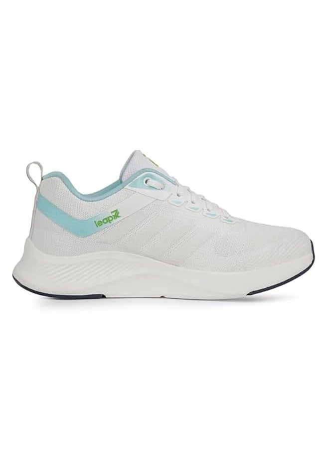 Liberty Leap7x ROBIN-2E Men Sports Running Shoes - White | Comfortable and Durable Lace-Up Closure - Suitable for Lacing Walking, Gym, Jogging and Outdoor Shoes for Man - Image 3