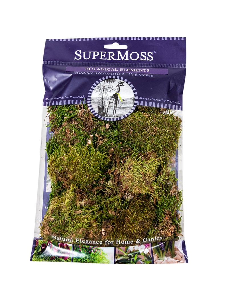SuperMoss (21749 Sheet Moss Petite (Small Pieces) Dried, Fresh Green, 2oz - Image 5