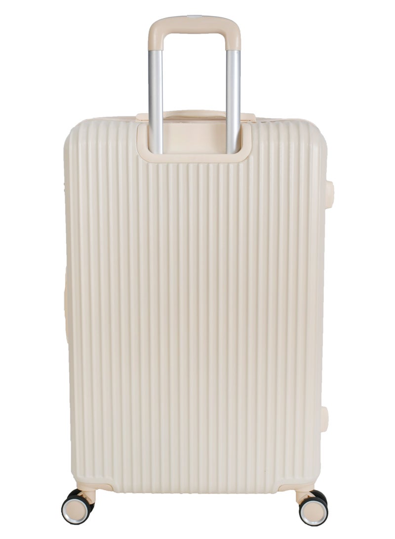 مورانو طقم شنط سفر من مورانو مكون من 4 قطع مقاس  14/20/24/28 بيج - Image 5