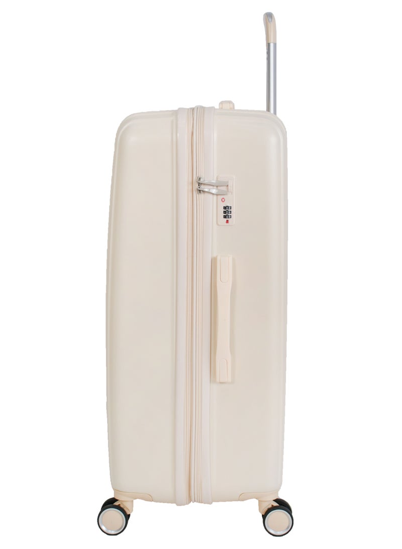 مورانو طقم شنط سفر من مورانو مكون من 4 قطع مقاس  14/20/24/28 بيج - Image 4