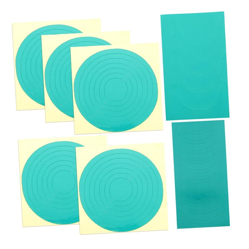 ملصقات مقياس الضغط القابلة للإزالة باللون الأخضر - 7 أوراق - لا تتطلب أدوات - Image 2