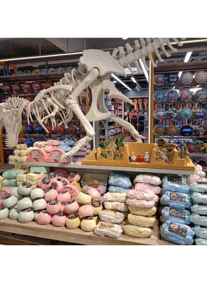 Pinuo Archaeological Children's Handmade Toy Boy Dinosaur Fossil Girl Digging Gem Amusement Mall Stall-Color:Hi Cotton Baby Randomly Out Of 2-no Tools