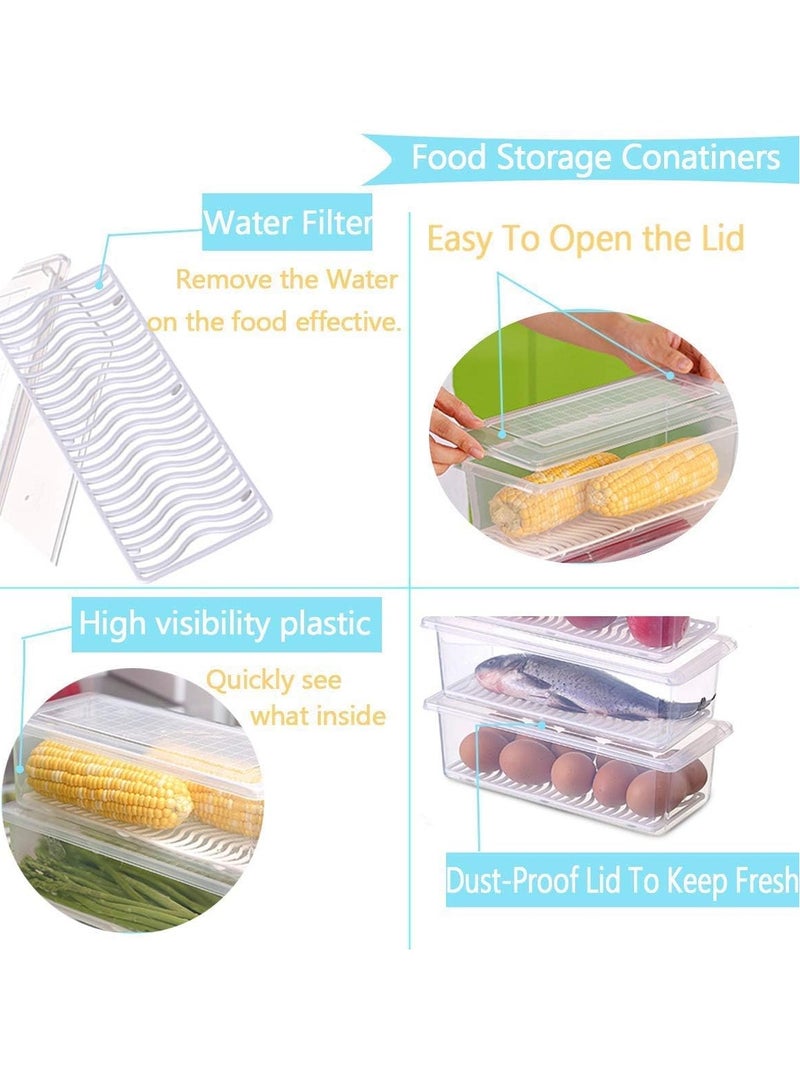 رولستيمي 3 عبوات من قوالب مكعبات الثلج السيليكون مع غطاء - Image 4