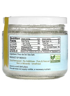 Kevala Kevala, Fleur De Sel, Less Sodium, Gourmet Sea Salt, 6.5 oz (184 g)  - Image 2