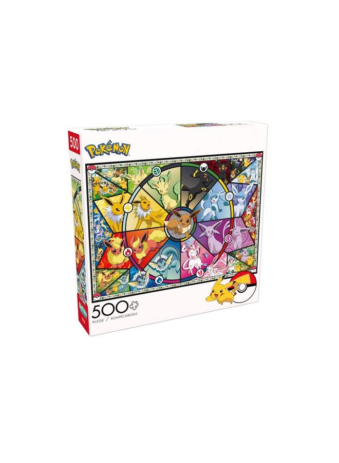Buffalo Games Pokémon Eevee'S Stained Glass 500 Piece Jigsaw Puzzle - Image 4