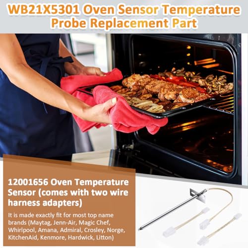 Eagleggo 12001656 for GE WB21X5301 Oven Sensor Temperature Sensor PS236043 AP2023670 - Image 4