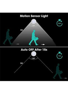 6 Packs Motion Sensor Light, Cordless Battery, Powered LED Night Lights for Hallway Bathroom Bedroom Kitchen, Closet Lights Stair Puck Lighting(Warm White) - pzsku/Z56A28AA8F47D54D38697Z/45/_/1700552729/29f657d9-7e6d-4b3f-90d6-90d94bc8cadc