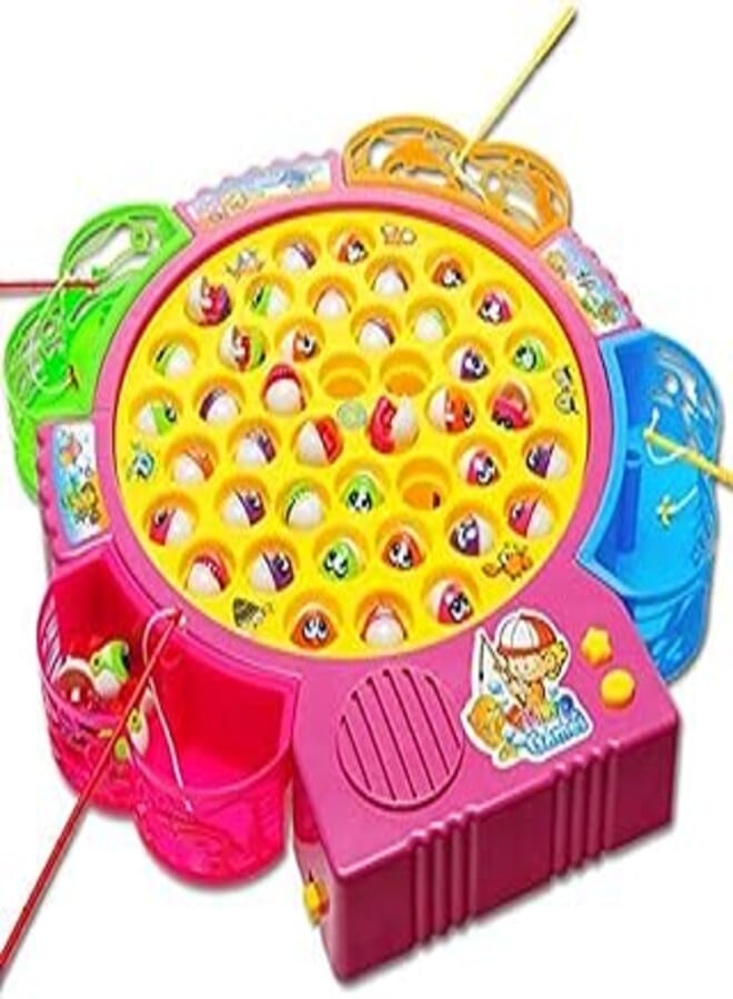 OR Battery Operated Fishing Toy with 42 Fishes and 4 Fishing Rods