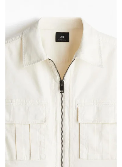 اتش اند ام Regular Fit Twill overshirt
