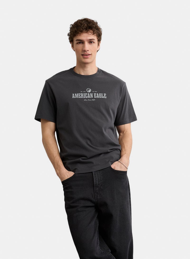 American Eagle AE Logo Graphic T-Shirt - Image 5
