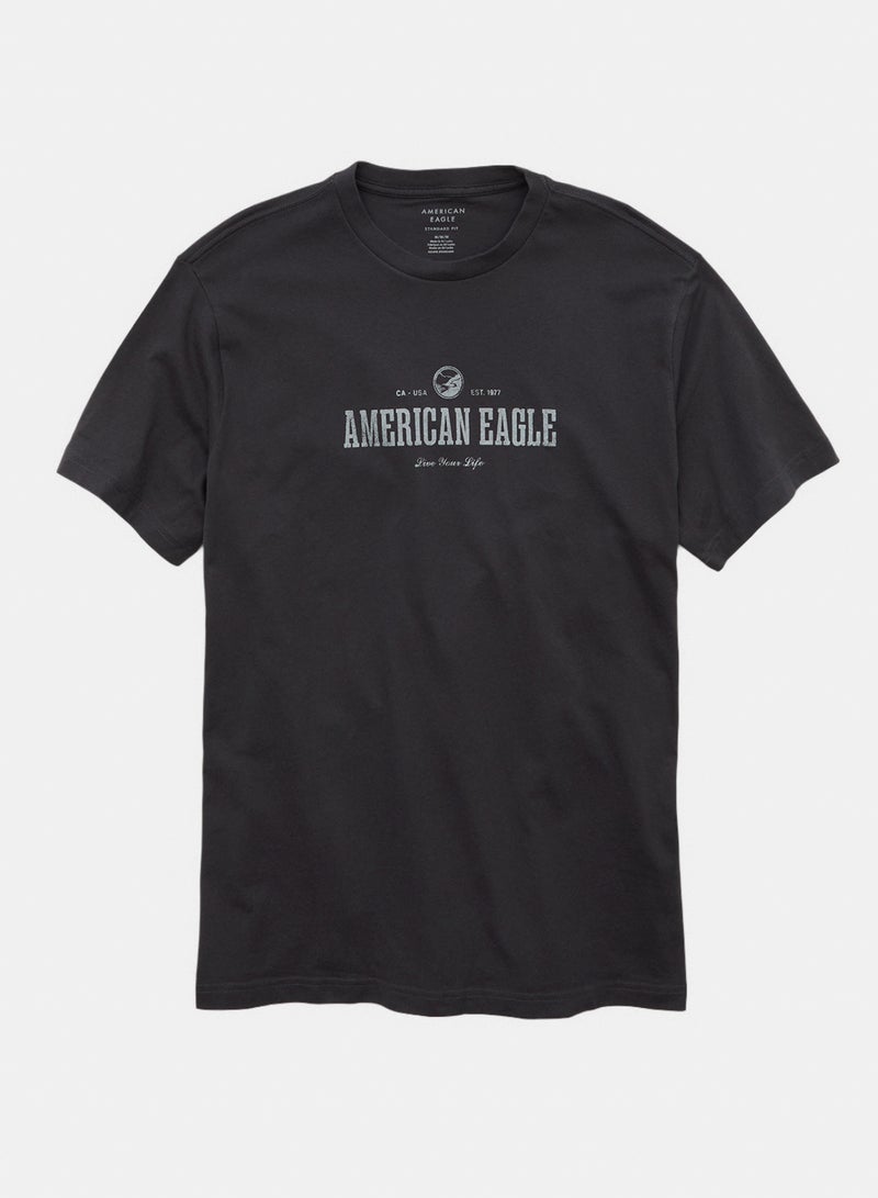 American Eagle AE Logo Graphic T-Shirt - Image 3