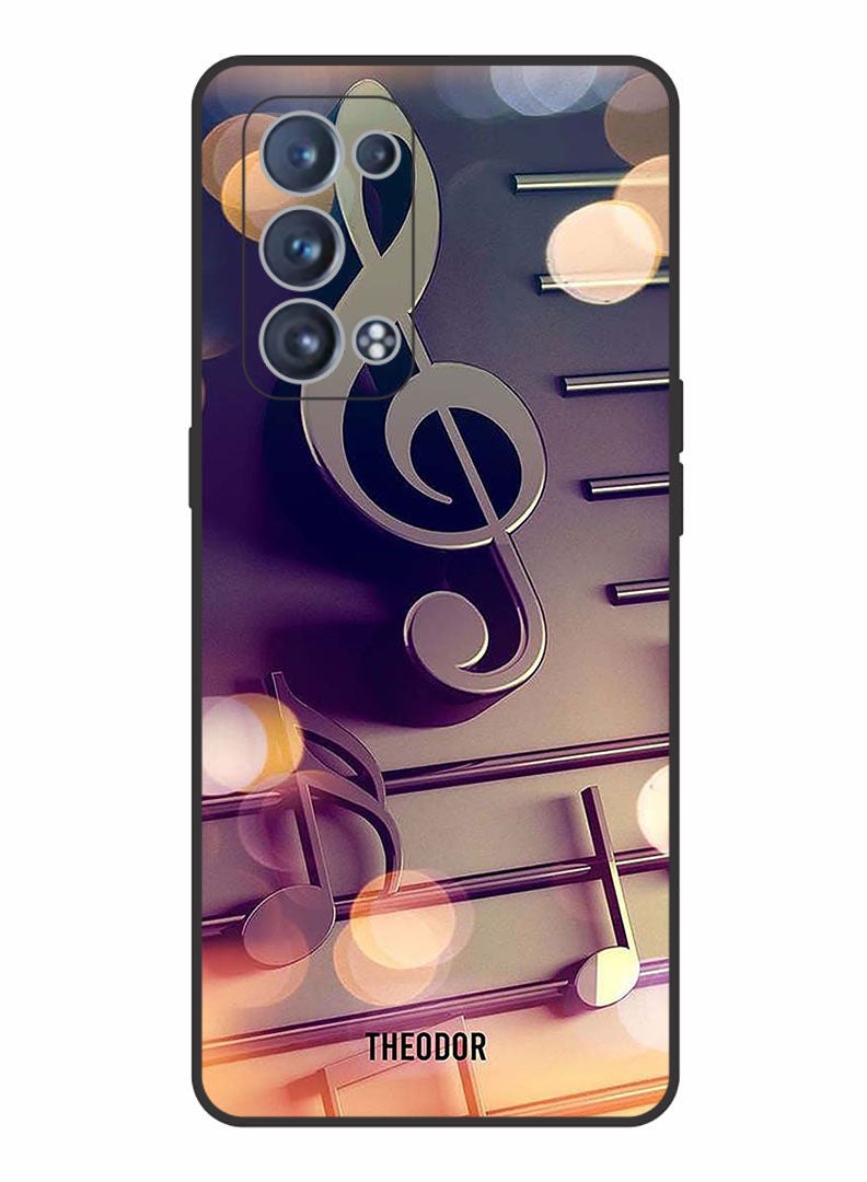 Theodor Protective Case Cover For OPPO RENO 6 PRO PLUS 5G  Music Nodes - Image 1