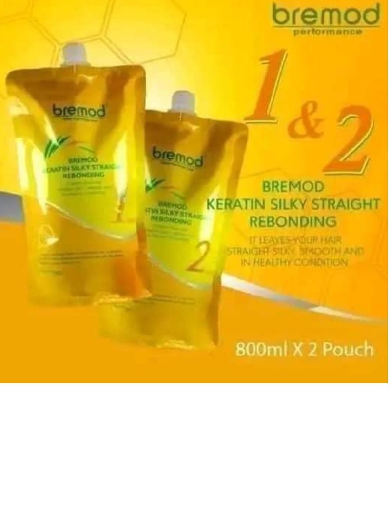 بريمود مجموعة إعادة الترابط الحريرية المستقيمة من بريمود بالكيراتين - Image 2