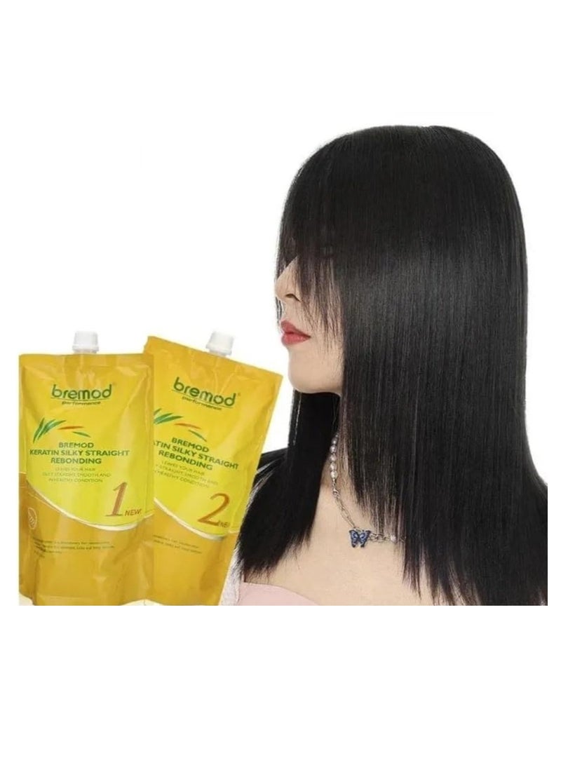 بريمود مجموعة إعادة الترابط الحريرية المستقيمة من بريمود بالكيراتين - Image 4