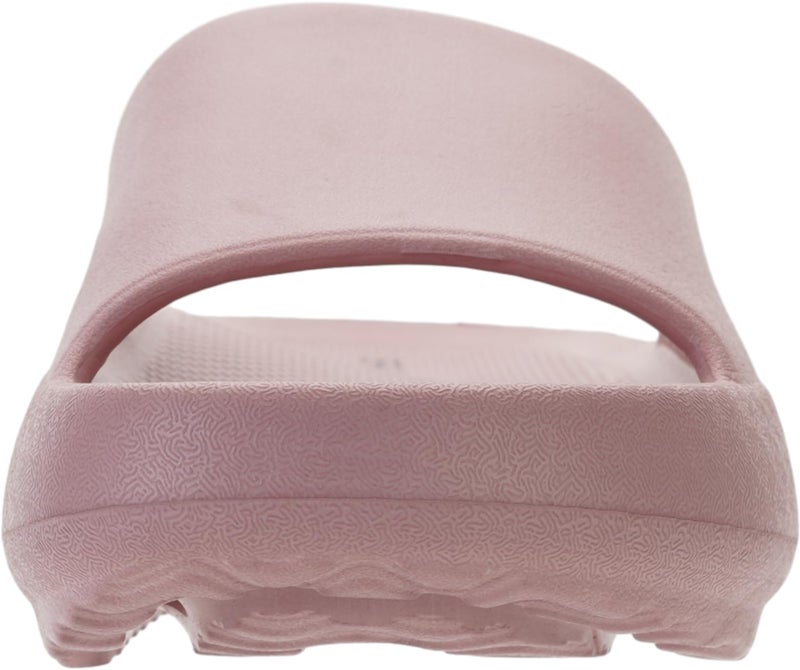 BRONAX Arch Support Slides for Women and Mens | Cushioned Thick Sole Pain Relief Slippers 4-5.5 Women/3-4 Men Blush - Image 2