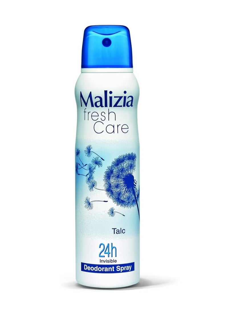 Malizia Fresh Care Talc Deodorant Spray 150ml