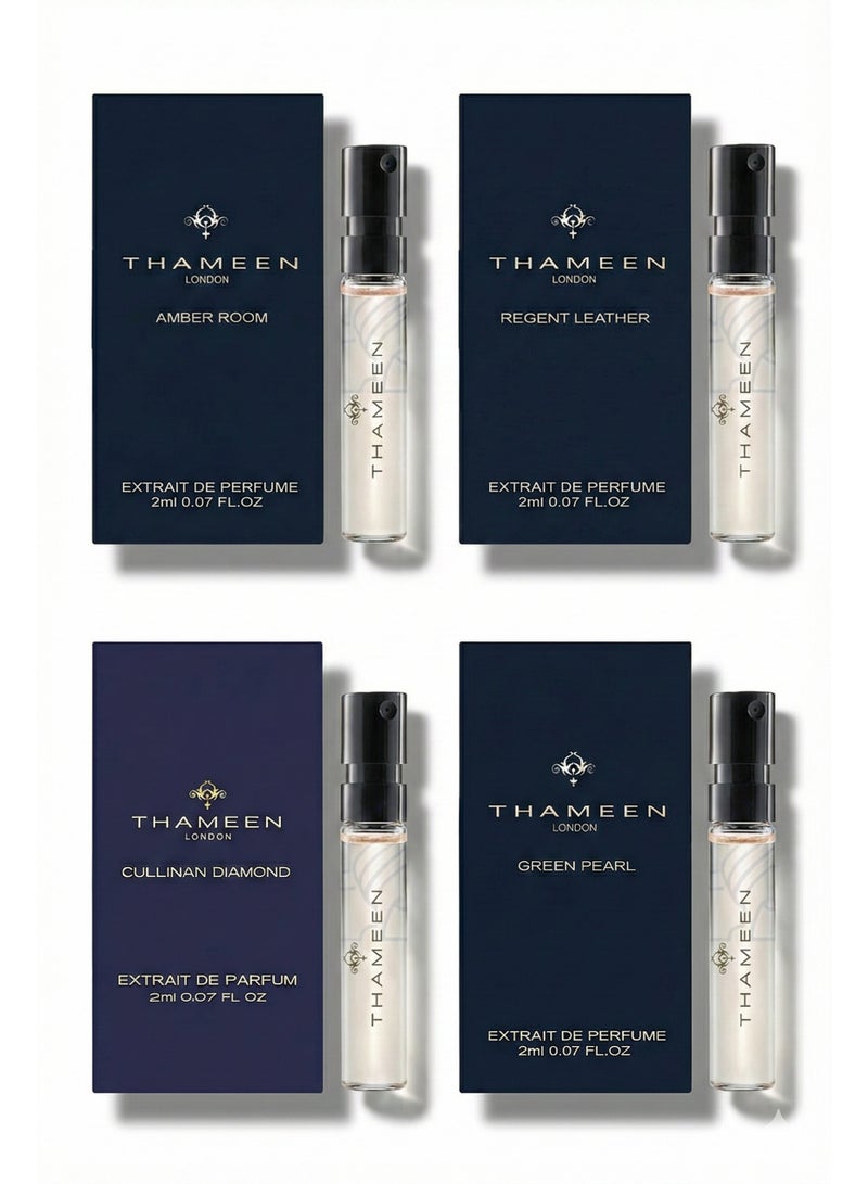 ثمين مجموعة عطور ثمين 4 قطع 2 مل - Image 1